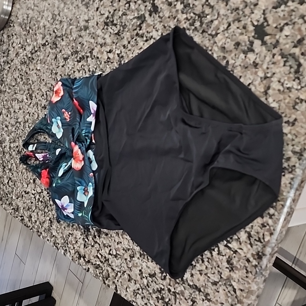 Plus Size Swimsuit One Piece Bathing Suits for Women Tummy Control Slimming Swim